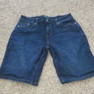 Calvin Klein Jeans Dark Indigo Denim Shorts